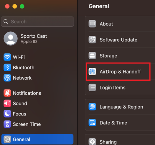 Airplay Configuration